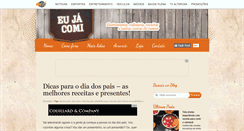 Desktop Screenshot of eujacomi.com.br